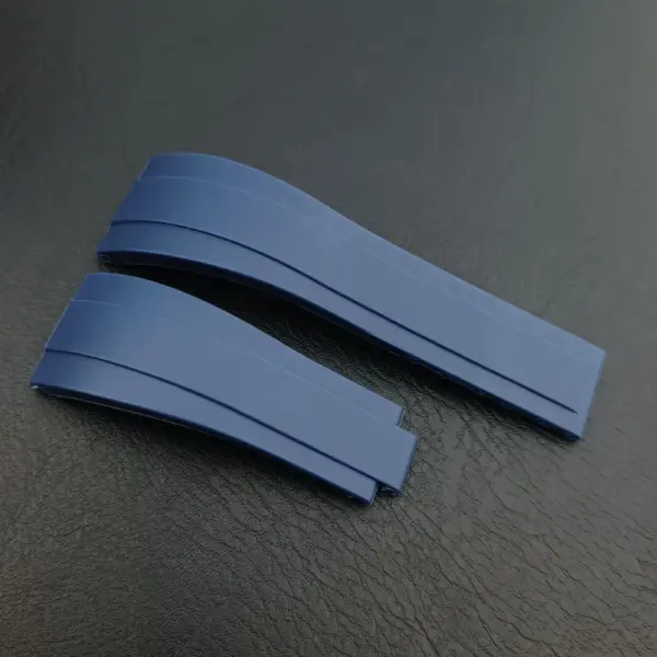 20mm Rubber Watch Strap with Stainless Steel Buckle - Image 23