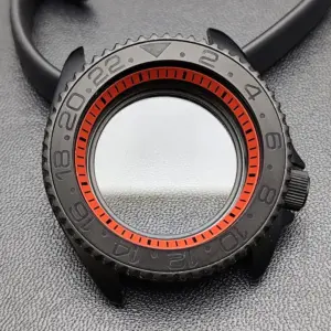 42mm Black Matte Watch Case for NH35 Movement 249 Sd8a435799934408082f88bed3baf1d84e 2