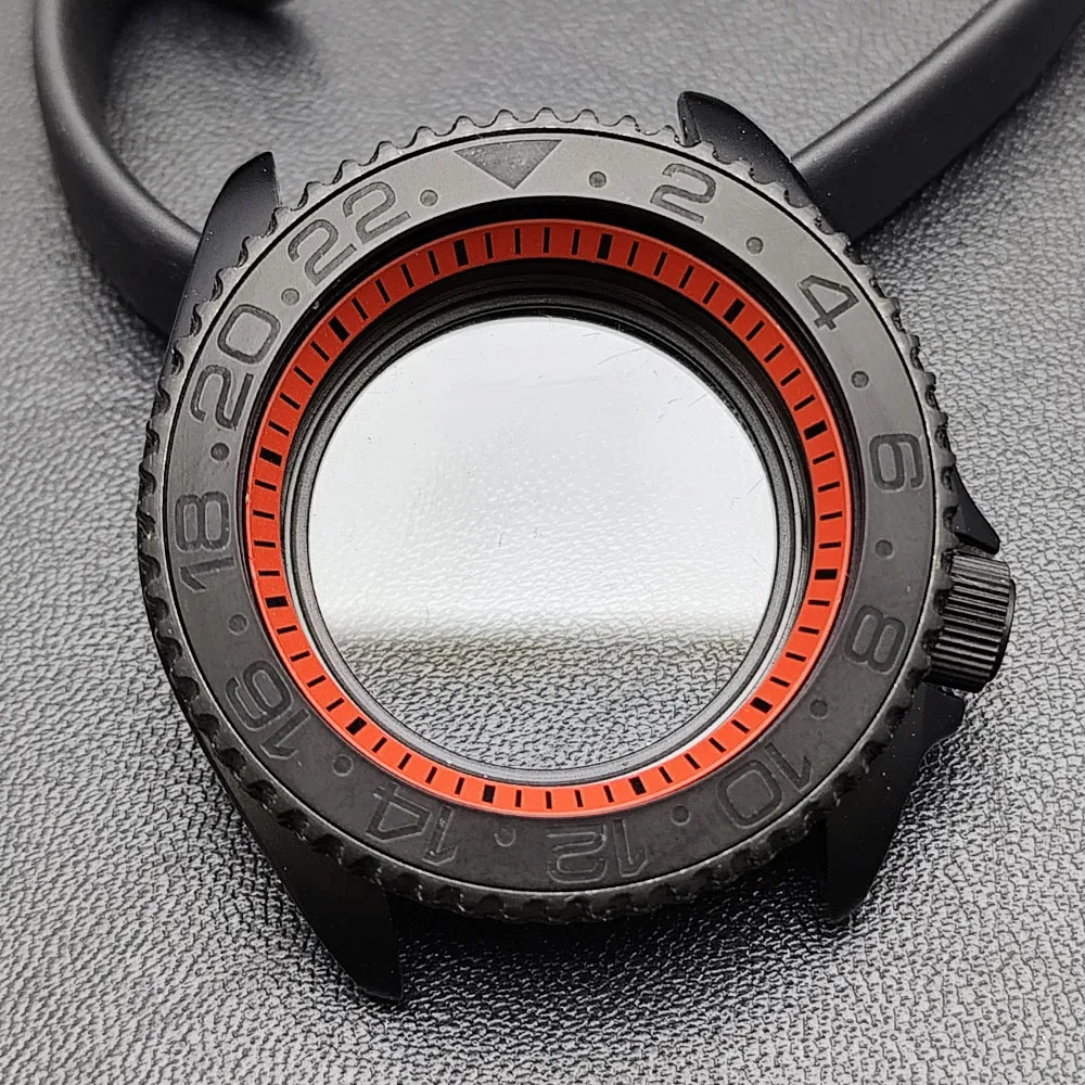 42mm Black Matte Watch Case for NH35 Movement 95 42mm Black Matte Watch Case for NH35 Movement - Image 95
