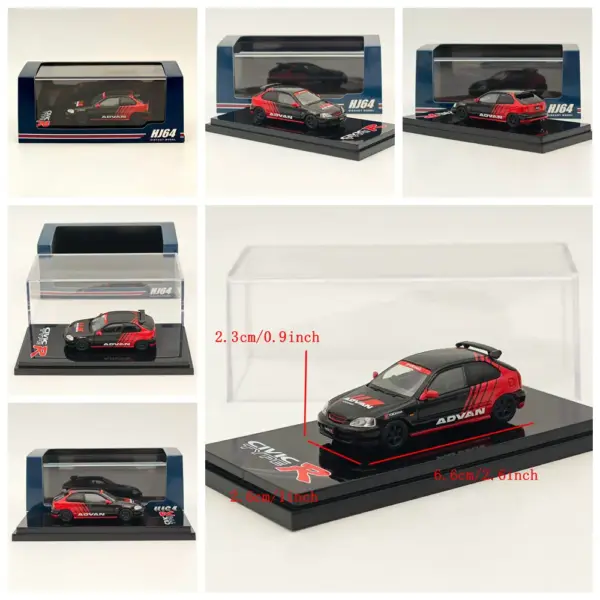 1/64 CIVIC TYPE R EK9 Custom Diecast Model - Image 10