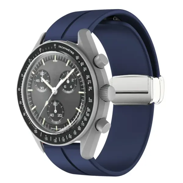 Silicone Strap for Omega MoonSwatch Planet Watch - Image 21