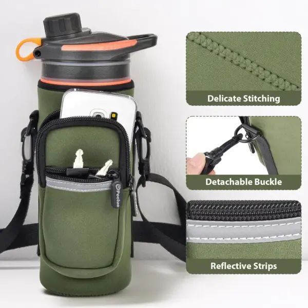 Grayl GeoPress Water Bottle Sleeve with Phone Pocket - Image 3