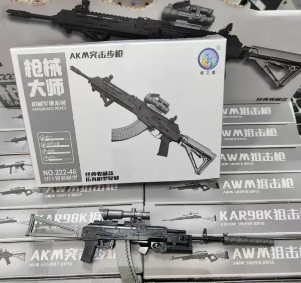 1/6 Scale Assault Rifle Model Set for Action Figures - Image 4