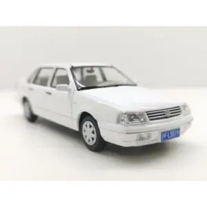 Retro White Shanghai Santana 2000 Model 1:43 13 Sd9830e95c9a343678033c4c87d3b29e2J