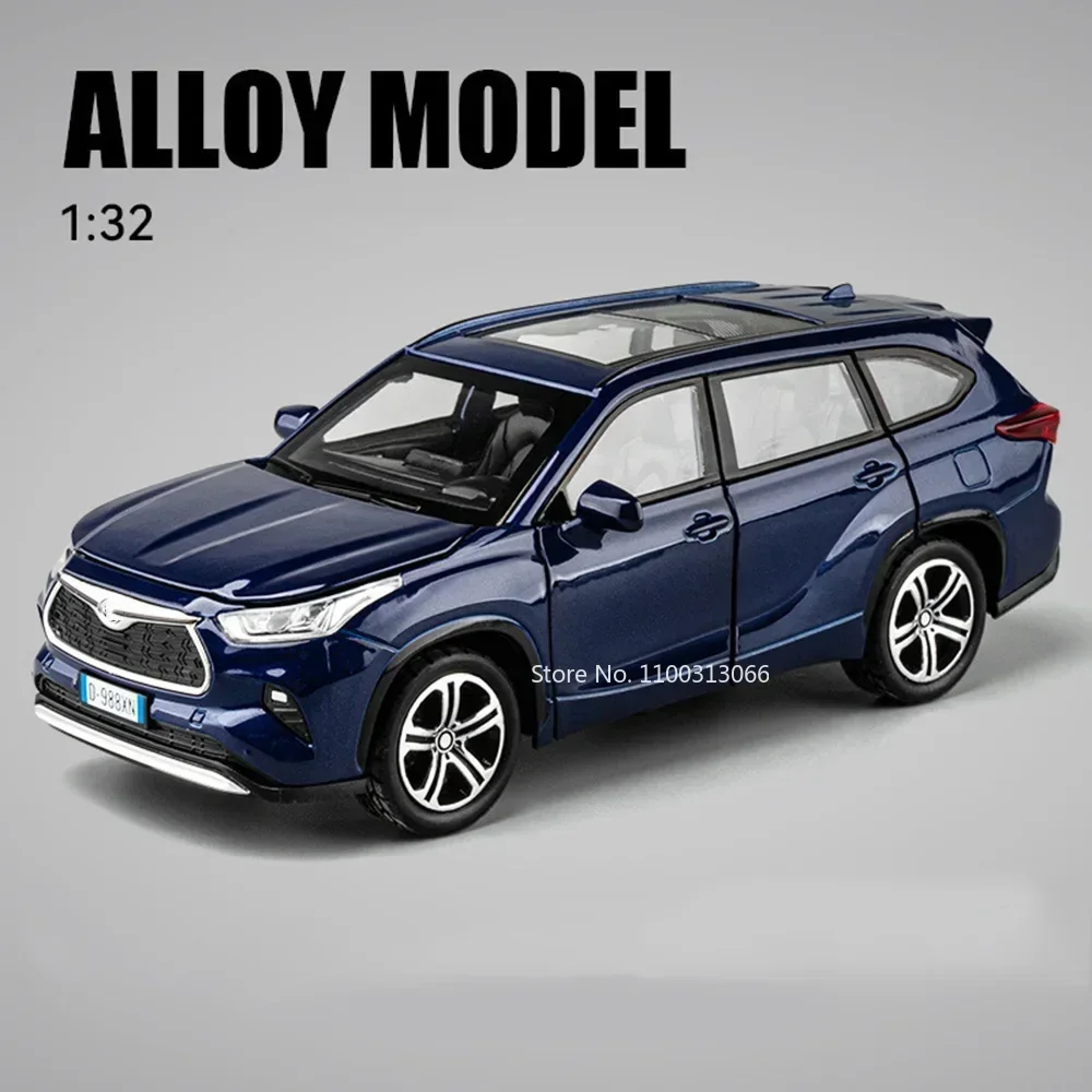 1:32 Highlander Prado Alloy Diecast Car Model 9 1:32 Highlander Prado Alloy Diecast Car Model - Image 9