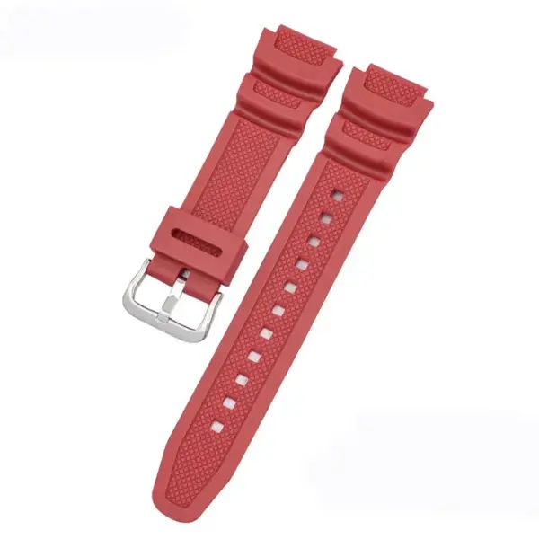 18mm Silicone Watch Strap for AE1200/1300/1000 - Image 8