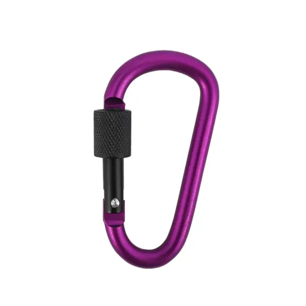 D Shape Carabiner with Locking Clasp - Image 10