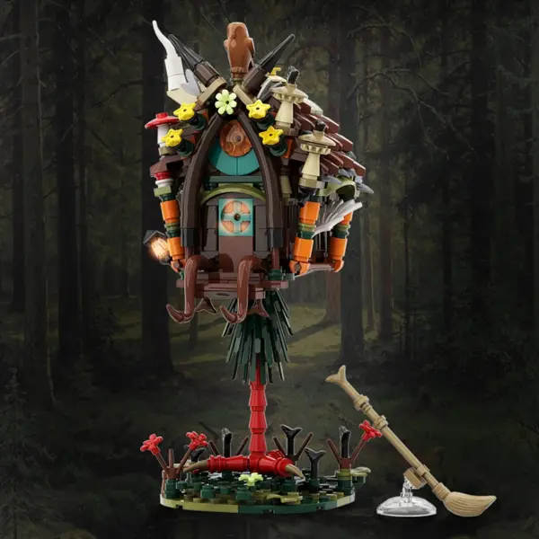 Baba Yaga Hut Building Blocks Model Kit for Adults - Image 6