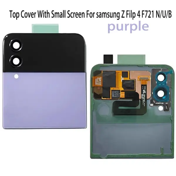 Samsung Galaxy Z Flip 4 Rear Glass Cover - Image 5