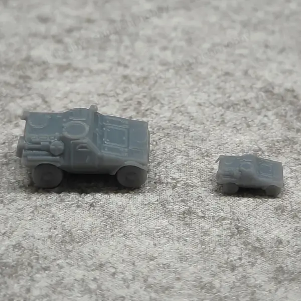 VBL Armor Vehicle Resin Model Set 1/350 & 1/700 - Image 2