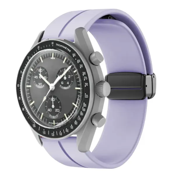 Silicone Strap for Omega MoonSwatch Planet Watch - Image 23
