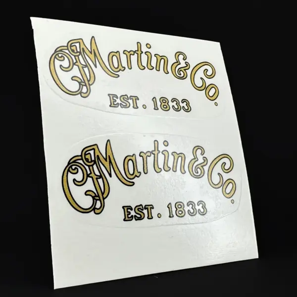 Water Slide Guitar Logo Decal for MART Guitars - Image 2