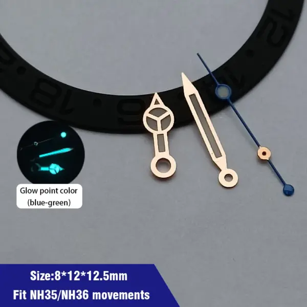 Green Luminous Watch Hands for NH35 NH36 Movement - Image 19