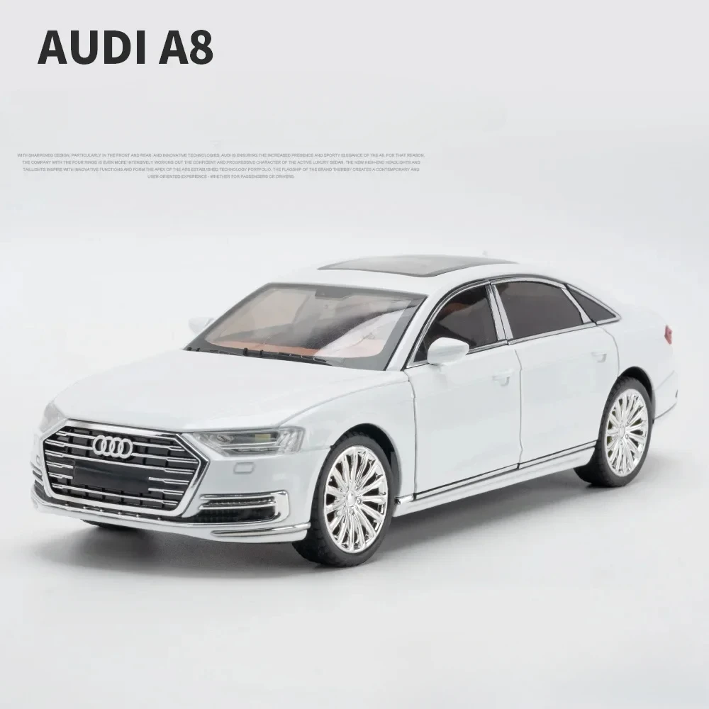 1:24 Audi A8 Diecast Model Car Collection 7 1:24 Audi A8 Diecast Model Car Collection - Image 7