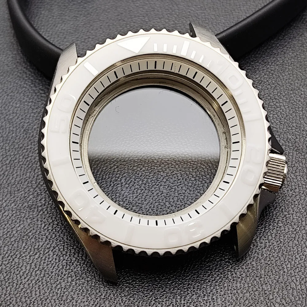 42mm Black Matte Watch Case for NH35 Movement 8 42mm Black Matte Watch Case for NH35 Movement - Image 8