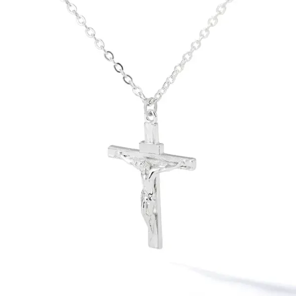 Christian Cross Necklace for Women Men - Image 7