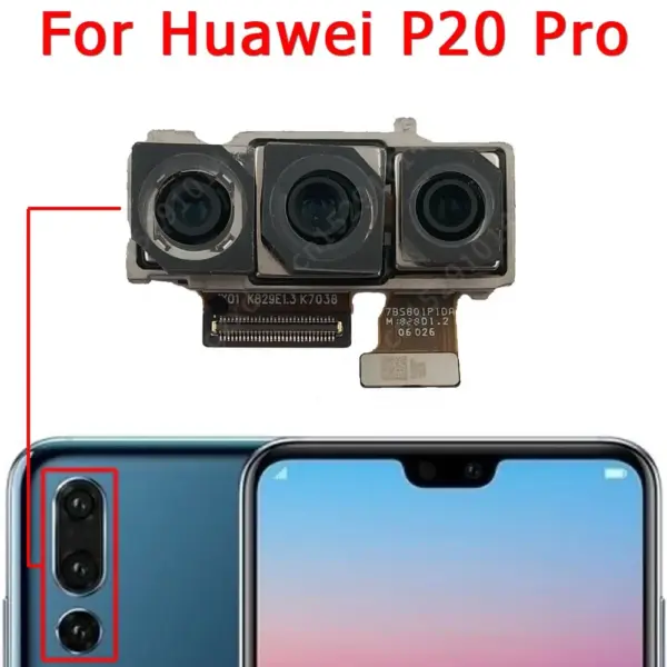 Huawei P20 Pro Lite Rear and Front Camera Module Flex - Image 8