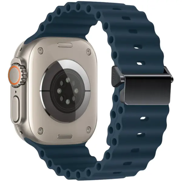 Silicone Ocean Strap for Apple Watch Ultra Series - Image 10
