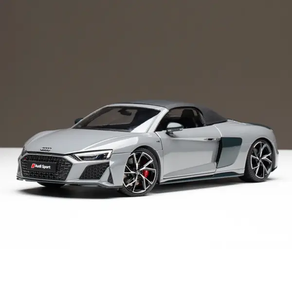 KENGFAI 1:18 R8 Diecast Alloy Sportcar Model - Image 8