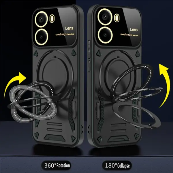 POCO X7 Pro 5G Magnetic Armor Case with Lens Protector - Image 2