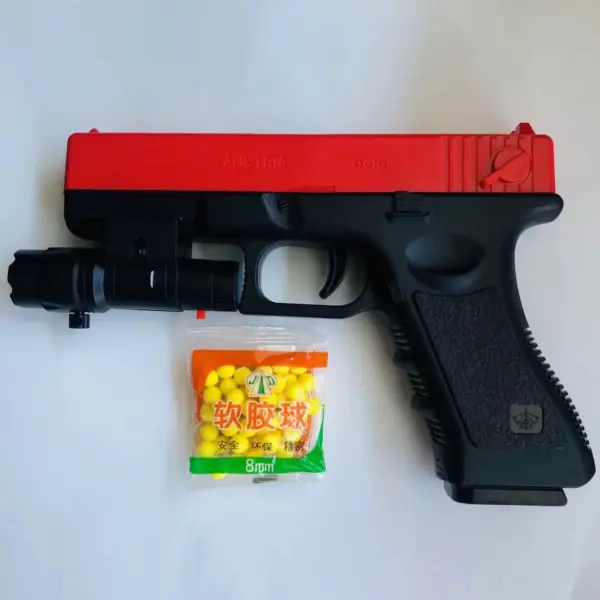 Manual G17 Foam Bullet Toy Gun - Image 7