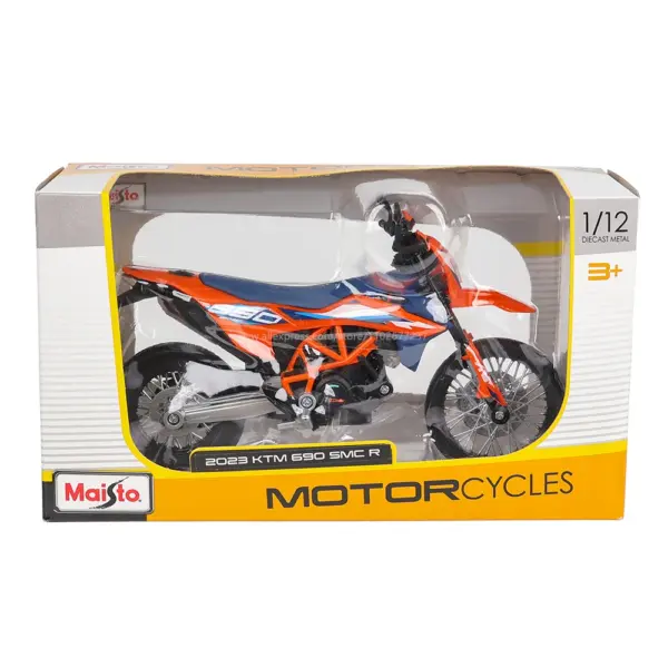 Maisto 1:12 KTM 690 SMC R Model Motorcycle - Image 2