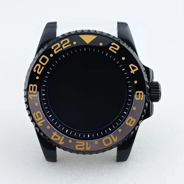 GMT Golden Black Watch Case for NH Series Models - Image 17