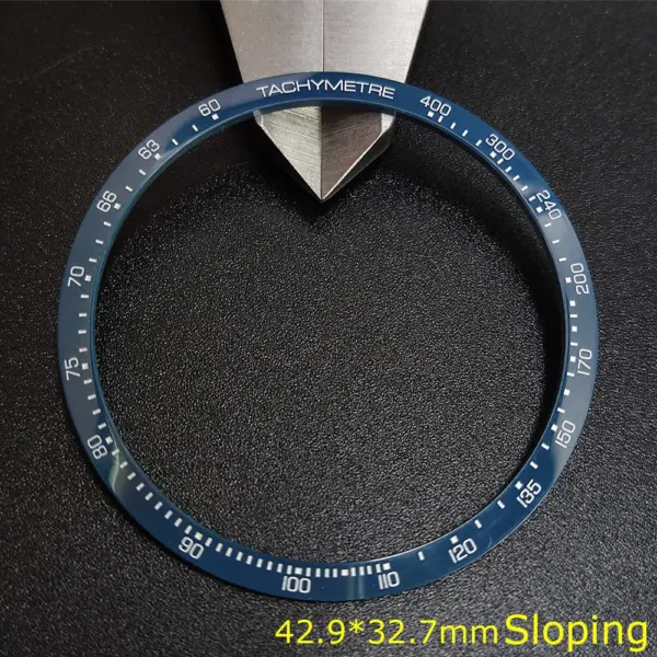 39-42mm Sloping Ceramic Bezel Insert for Watch Repair - Image 9