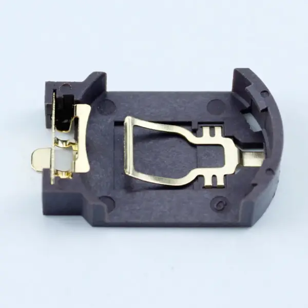 Gold Plated CR2032 CR2025 Battery Holder BS-8 - Image 3