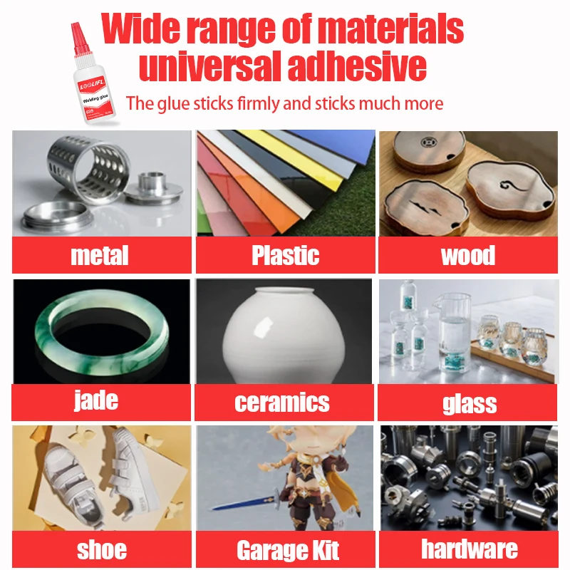 LOOLIFL 50ml Industrial Strength Super Glue 2 LOOLIFL 50ml Industrial Strength Super Glue - Image 2