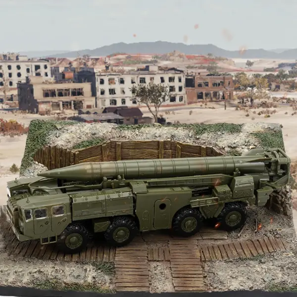 1/72 S-300 Model Missile Vehicle Kit - Image 4