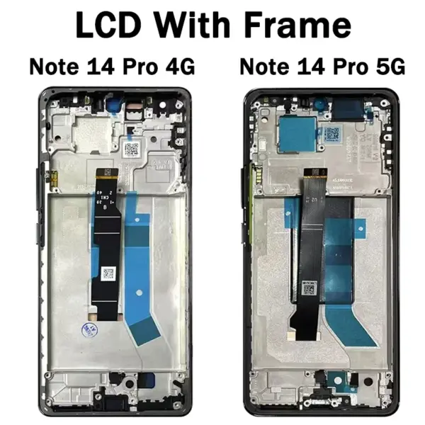 6.67 inches AMOLED Display for Xiaomi Redmi Note 14 Pro - Image 3