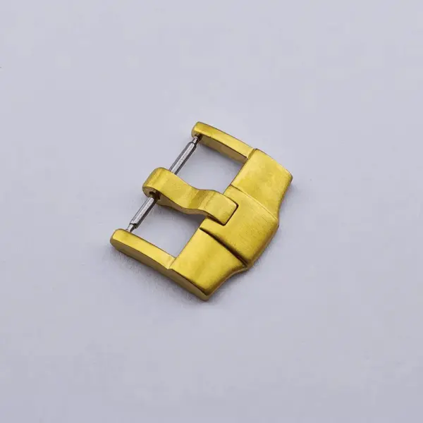 Metal Watch Strap with Square Button Buckle for 20mm Watches - Image 4