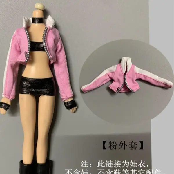 Doll Clothes Fur Top Coat for 11.5-inch Dolls - Image 25