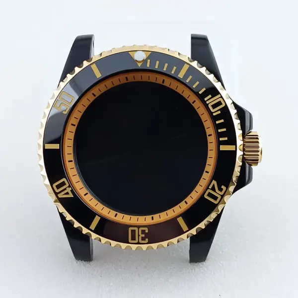 GMT Golden Black Watch Case for NH Series Models - Image 5