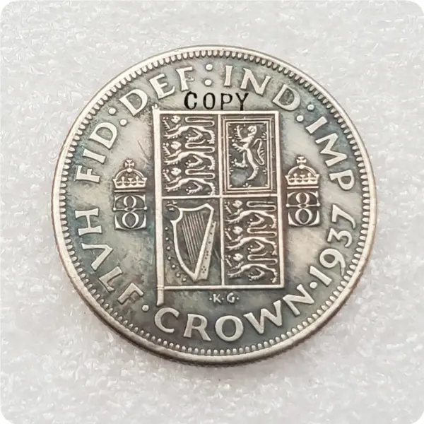 1937-1952 UK Crown Replica Coins Set - Image 3