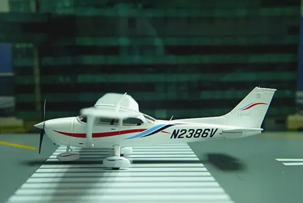 Cessna 172L Diecast Model N926MN 1/72 Scale - Image 7