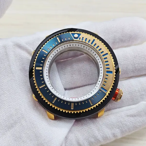45mm Stainless Steel Watch Case NH35 NH36 Model - Image 7