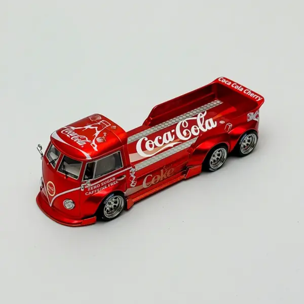 Diecast 1/64 VW Car Carrier Model Collectible Toy - Image 2