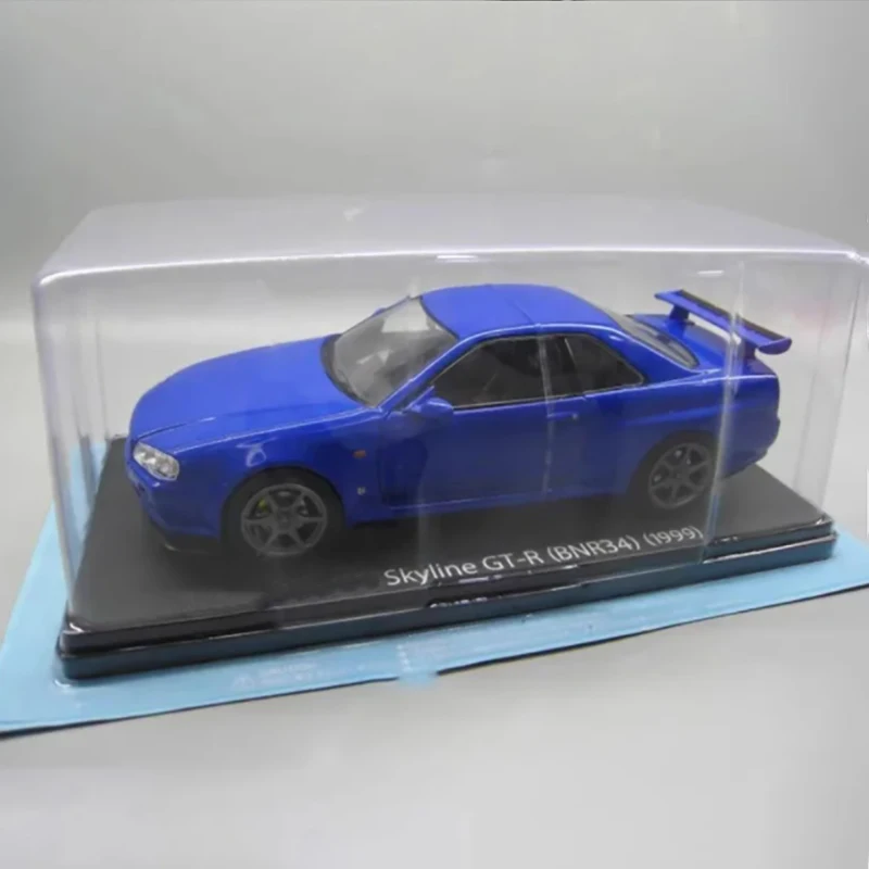 1/24 Nissan Skyline GTR BNR34 Alloy Car Model 5 1/24 Nissan Skyline GTR BNR34 Alloy Car Model - Image 5