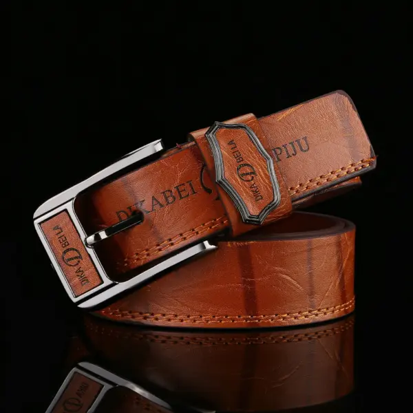 Men's Trendy Pin Buckle Belt for Casual Style - Image 8