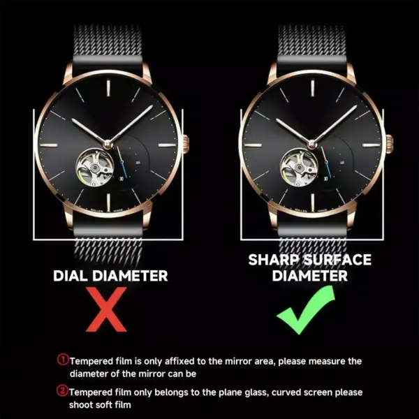 Universal Tempered Glass Screen Protector for Smartwatches - Image 4