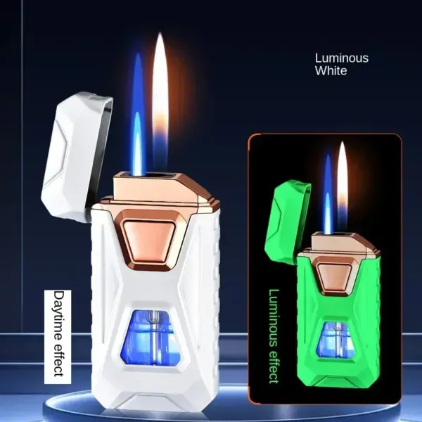 Voice Control Metal Windproof Cigar Lighter Jet Torch - Image 5