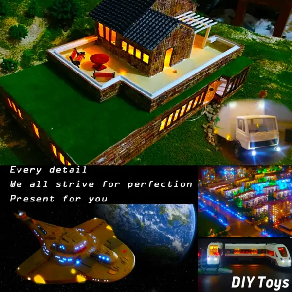 DIY Micro SMD LED Lamp Kit for Model Scenes - Image 6