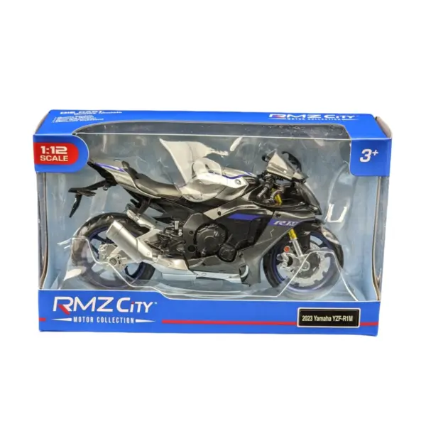 1/12 Yamaha YZF-R1M 2022 Diecast Motorcycle Model - Image 8