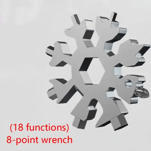 18-in-1 Stainless Steel Snowflake Multi-Tool - Image 3