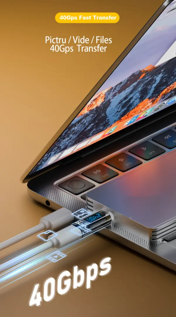 240W USB Type-C Power Adapter with PD Display - Image 3