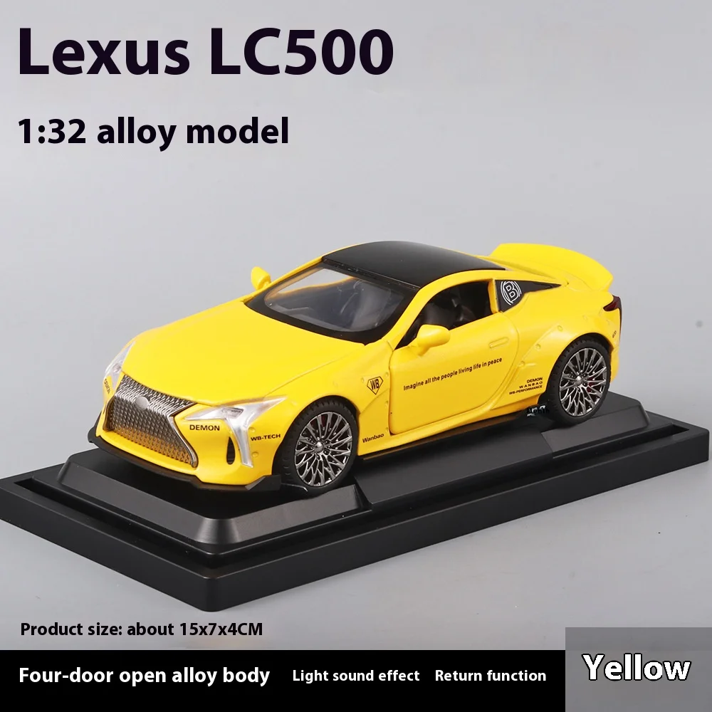 1:32 Lexus LC500 Diecast Metal Model Car 11 1:32 Lexus LC500 Diecast Metal Model Car - Image 11