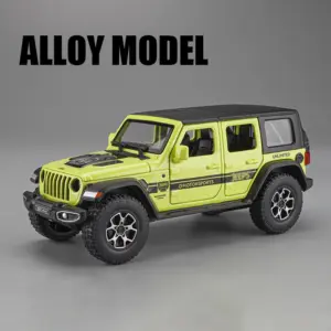 1:32 Jeep Wrangler Sahara Alloy Model Car 15 Sdd5a741adfd0484a9d803db7a96f2750f