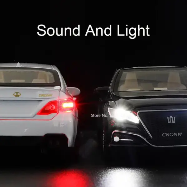 1:32 Crown GR86 Alloy Car Model with Lights - Image 3